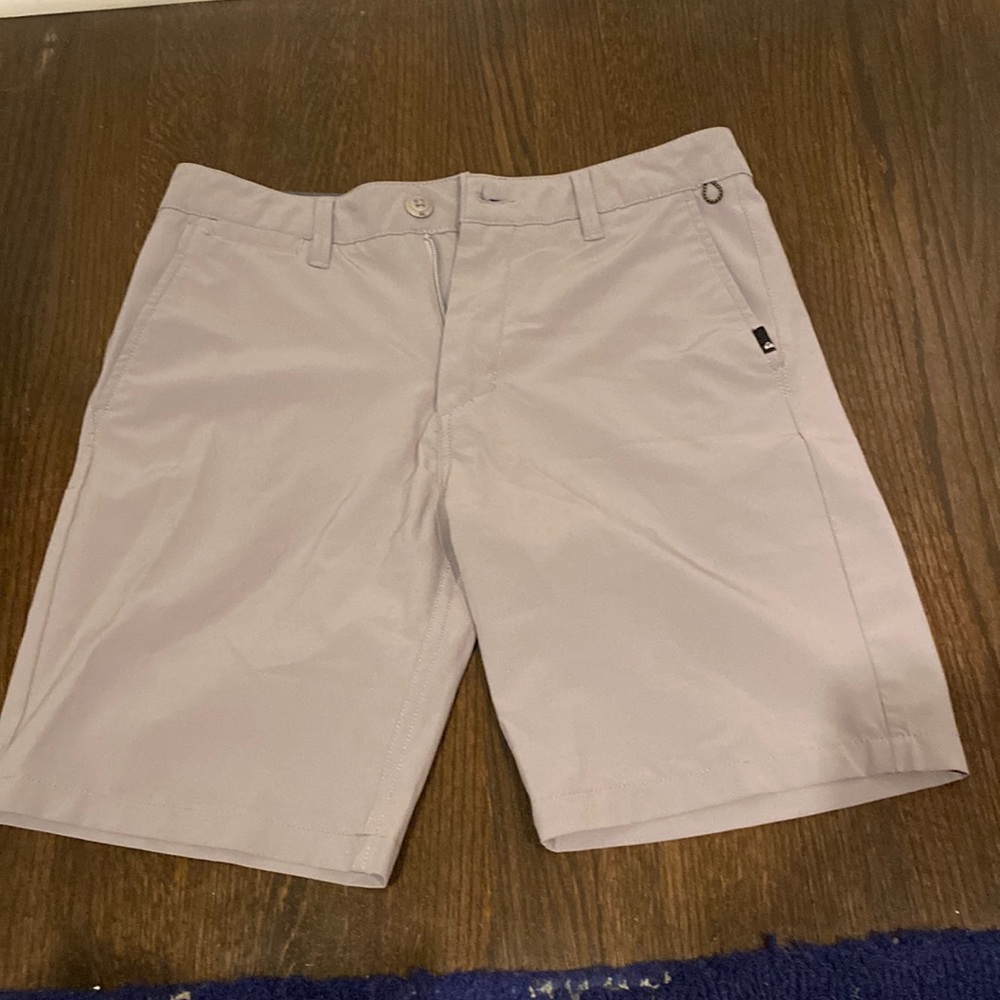 Quicksilver Amphibian Shorts, Grey, Size 29 waist, barely worn